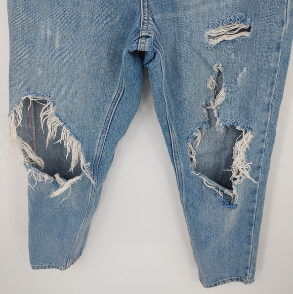 Topshop | distressed mom jeans - Picture 3 of 9